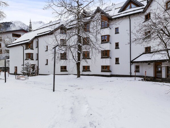 Gebäude, Fenster, Eigentum, Schnee, Pflanze, Haus, Ast, Baum, Zweig