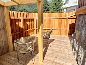 Wood, Outdoor Furniture, Building, Chair, Tree, Wood Stain, Hardwood, Flooring, Real Estate, Grass