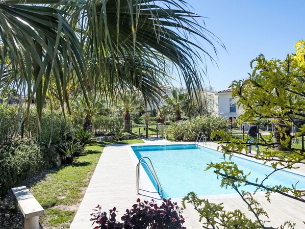 Schwimmbad, Baum, Resort, Wohngebiet, Schatten, Eco Hotel, Garten, Hazienda, Landscaping