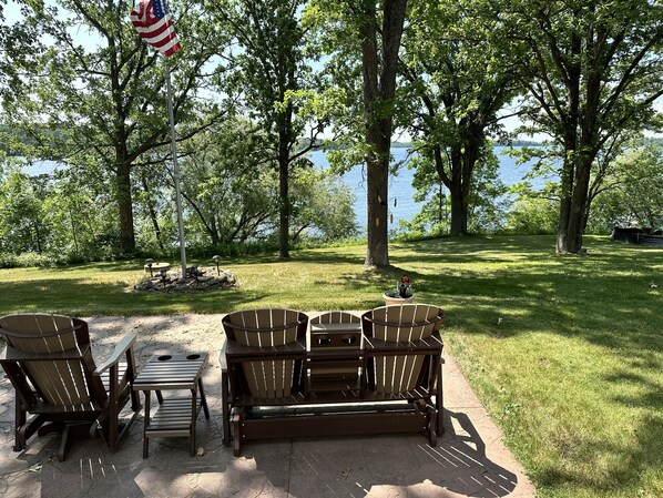 Lake view.