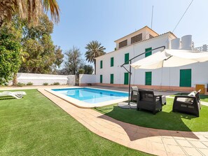 Sky, Building, Property, Plant, Swimming Pool, Azure, Shade, Water, Tree, Outdoor Furniture