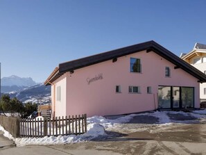 Sky, Building, Window, Snow, House, Plant, Slope, Wood, Land Lot, Cottage