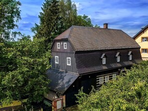 Sky, Building, Plant, Window, Cloud, Tree, House, Wood, Natural Landscape, Cottage