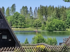 L'Eau, Plante, Ressources En Eau, Ciel, Paysage Naturel, Arbre, Lac, Mélèze, Lot Terre