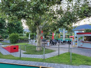 Plant, Tree, Shade, Urban Design, Building, Road Surface, Grass, Leisure, Recreation, City