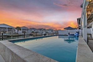 For the ultimate relaxation, take a plunge into our heated saltwater pool, and take in the beautiful water views of the canal.