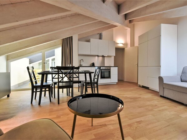 Furniture, Table, Property, Wood, Interior Design, Lighting, Architecture, Hall, Flooring, Floor