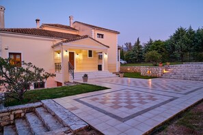 Harmony and style of private property and patio