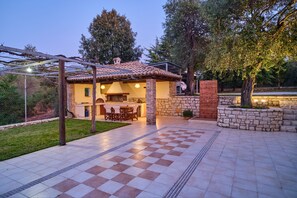 Plenty of sitting and relaxing areas around the villa