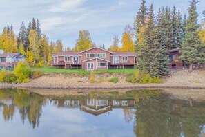 View From Across the River of the Entire Home