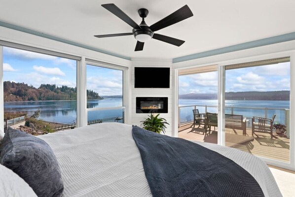 Captivating views from the primary bedroom!