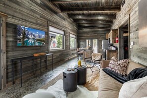 Unwind in style in our fully furnished living room! With cozy seating, vibrant decor, and modern amenities, it's the perfect spot to relax, entertain, and make unforgettable memories. Welcome home to comfort and charm