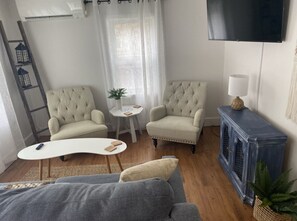 Living Room with views of Paw Paw Lake
