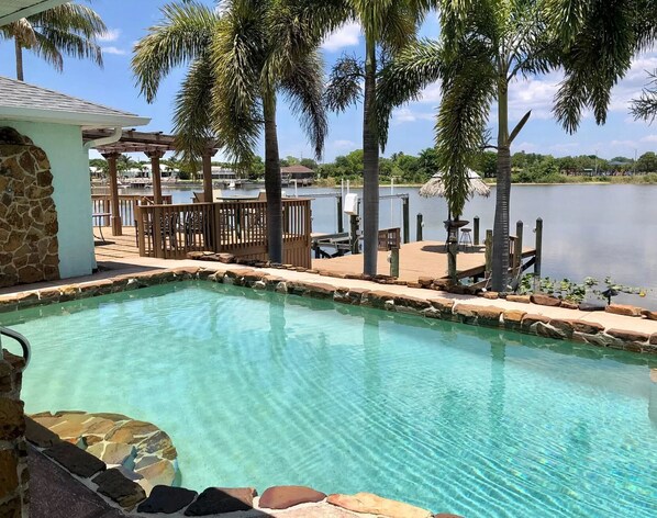 Pool and Deck View