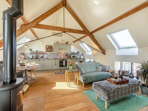 Open plan living space | The Granary - Old Mill Holidays, West Moneylaws, near Cornhill-upon-Tweed