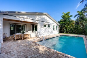 Patio | Private Pool (Not Heated, Depth 5.5')