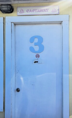 Each cottage has a private entrance and electronic door locks for security