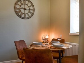 Dining Area | Hogarth Apartment by the Sea, Newbiggin-by-the-Sea