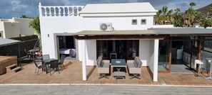 3 sets of patio doors leading to your garden, private hot-tub, & roof terrace.