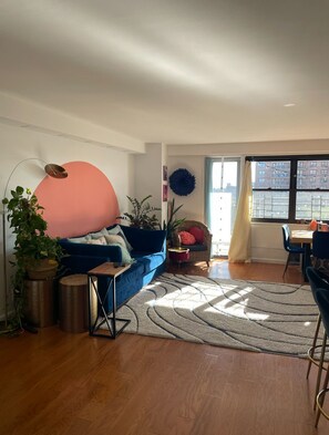 Living room- view from front door