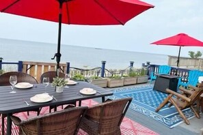 Stunning beachfront view all day. This is one of the most desired premium locations at the resort. (2)
