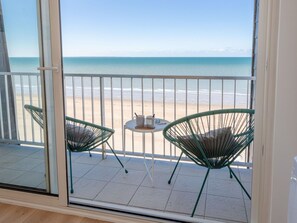 Water, Sky, Property, Furniture, Azure, Wood, Shade, Outdoor Furniture, House, Rectangle