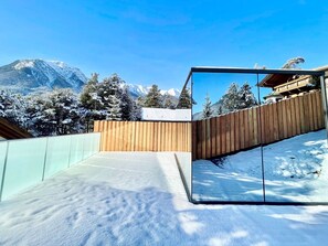 Sky, Snow, Tree, Slope, Cloud, Fence, Wood, Shade, Freezing, Cottage
