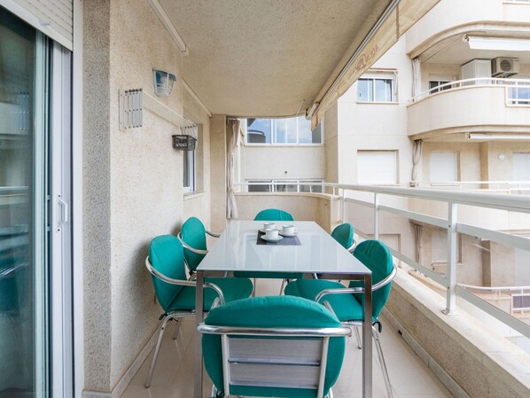 Sky, Water, Cloud, Property, Plant, Table, Building, Chair, Shade, Interior Design