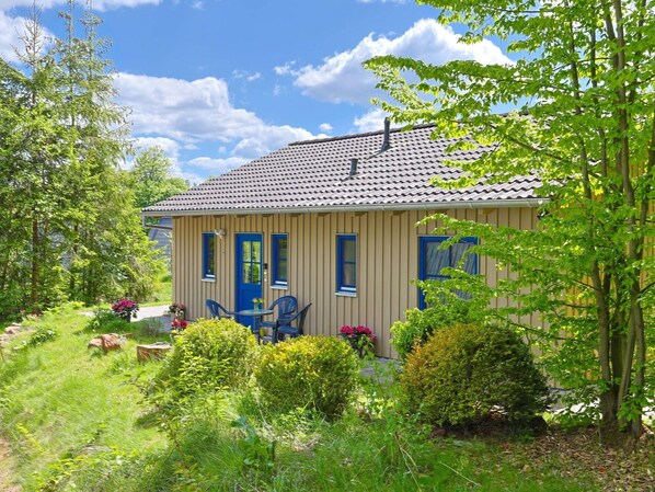 Maison, Arbuste, Chalet, Toit, Domicile, Lot Terre, Batiments Jardin, Porte, Jardin