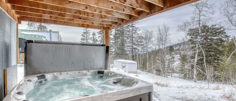 Bain à remous extérieur