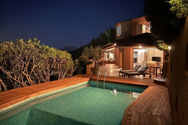 Piscine maison de vacances
