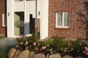 Stugans exteriör [sommar]