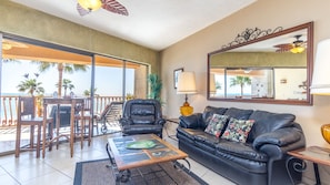 Living Room Facing the Ocean