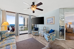 Living Area with Balcony