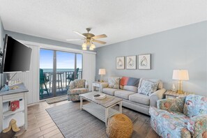 Living Area with Balcony