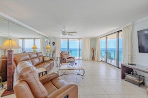Living Area with Balcony