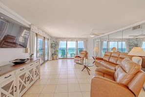 Living Area with Balcony