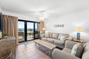 Living Area with Balcony