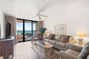 Living Area with Balcony