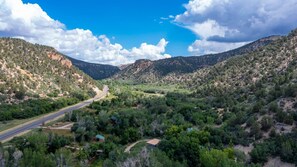Surrounded by nature's beauty. Zen Zion is a tranquil retreat nestled in the trees, just off the highway.