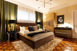 The main bedroom doesn't just look cozy, it actually is! 