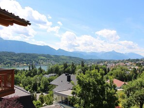 Blick von der Unterkunft