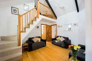 Stairs leading to the first floor bedrooms