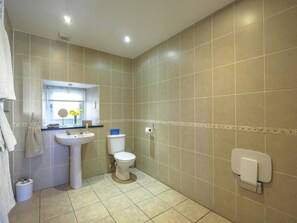 Y Beudy wet room with shower seat