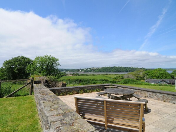Patio area to enjoy the views