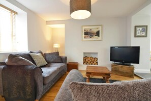 2 and 3 seater sofa, TV and coffee table