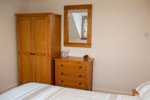 Large wardrobe and chest of drawers with mirror over