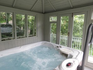 Bubbelpool inomhus