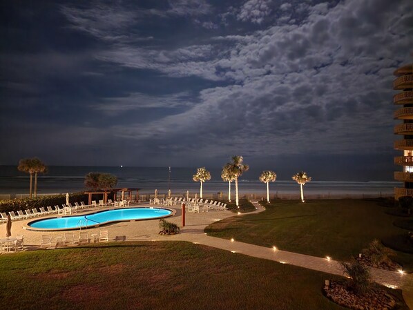 Beautiful evenings on the balcony.