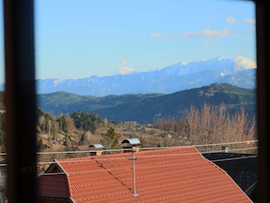 Blick von der Unterkunft